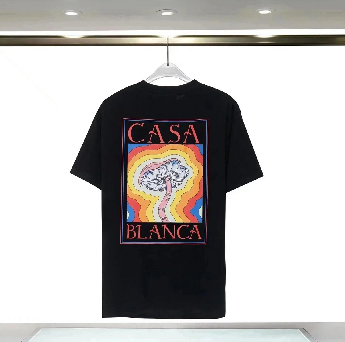 2023 Casablanca Mushroom T Shirt Men Women