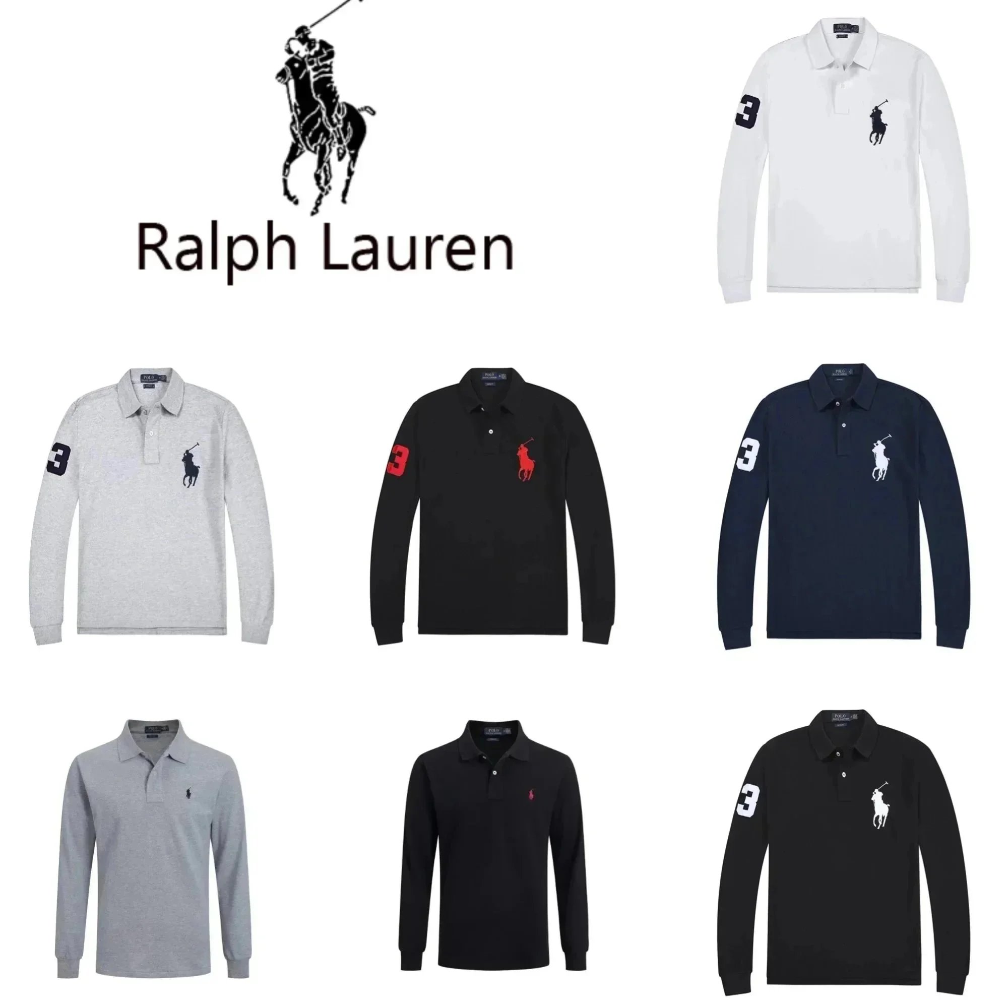 Ralph Lauren Long Sleeve Polo Shirt