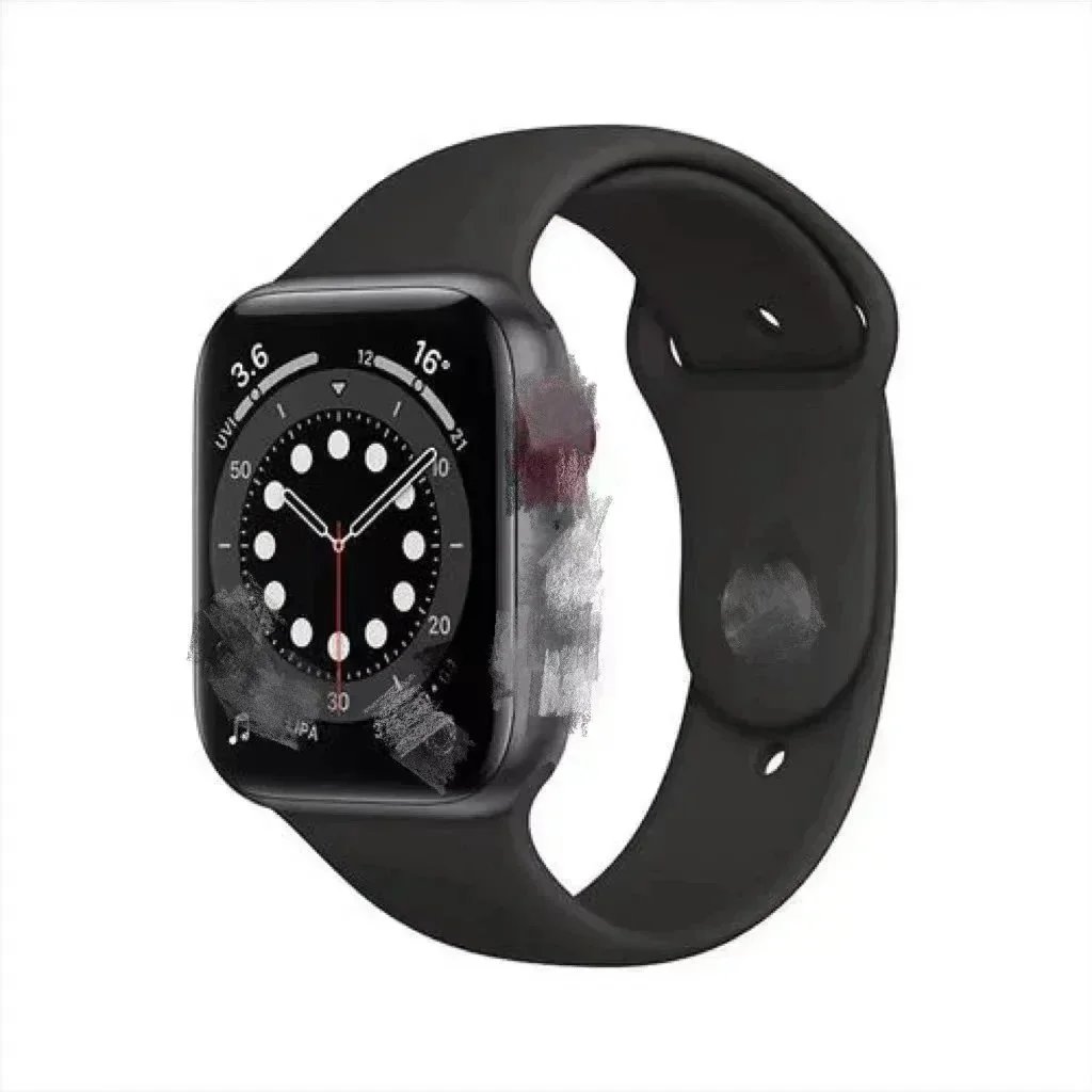 EEI Apple Watch Case 44mm Series 6 Series 5 Series 4 SE 44mm Tempered Glass Screen Protector Ultra Thin