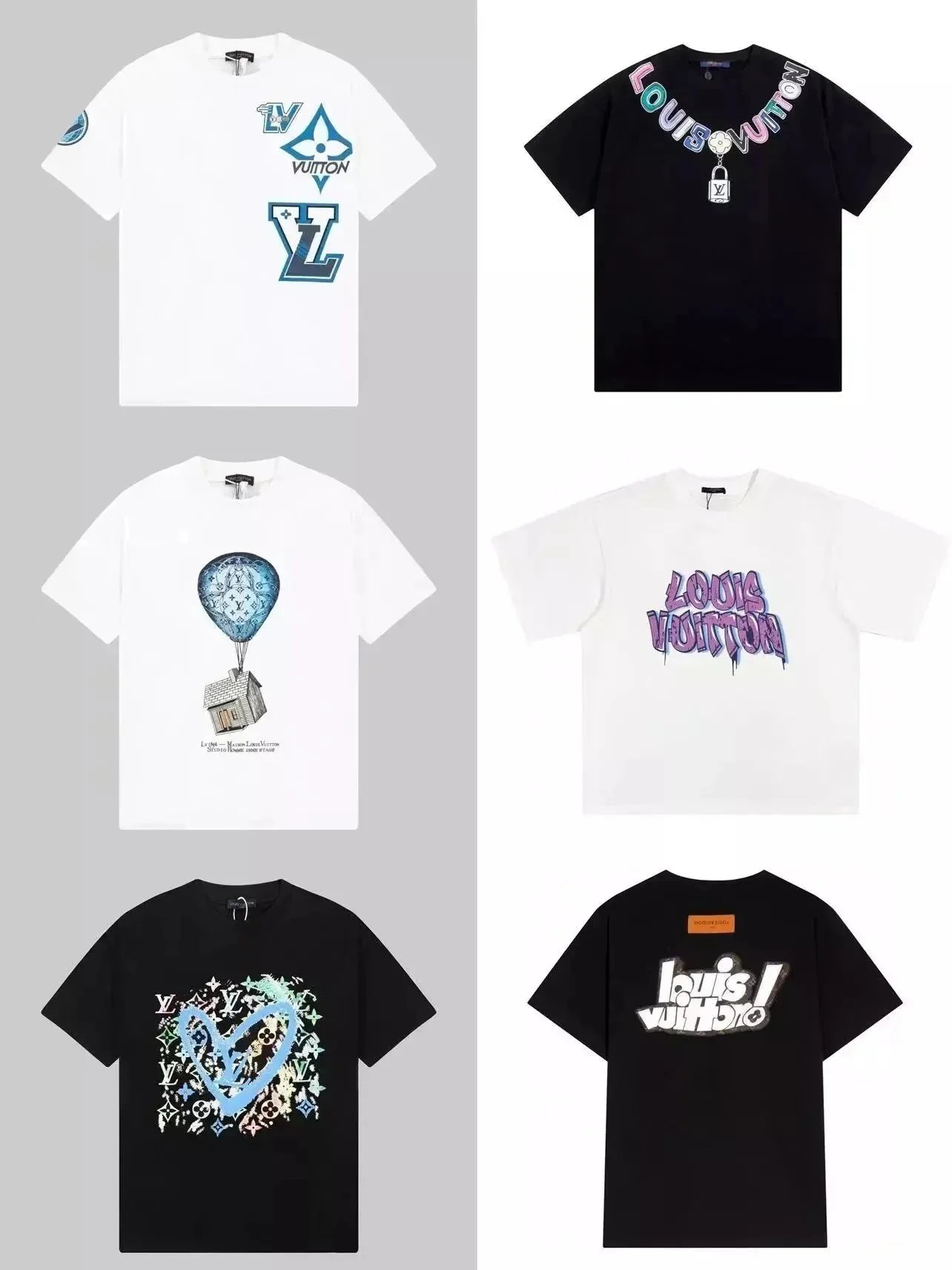 Mens & Womens Casual Loose Cotton T-Shirts.