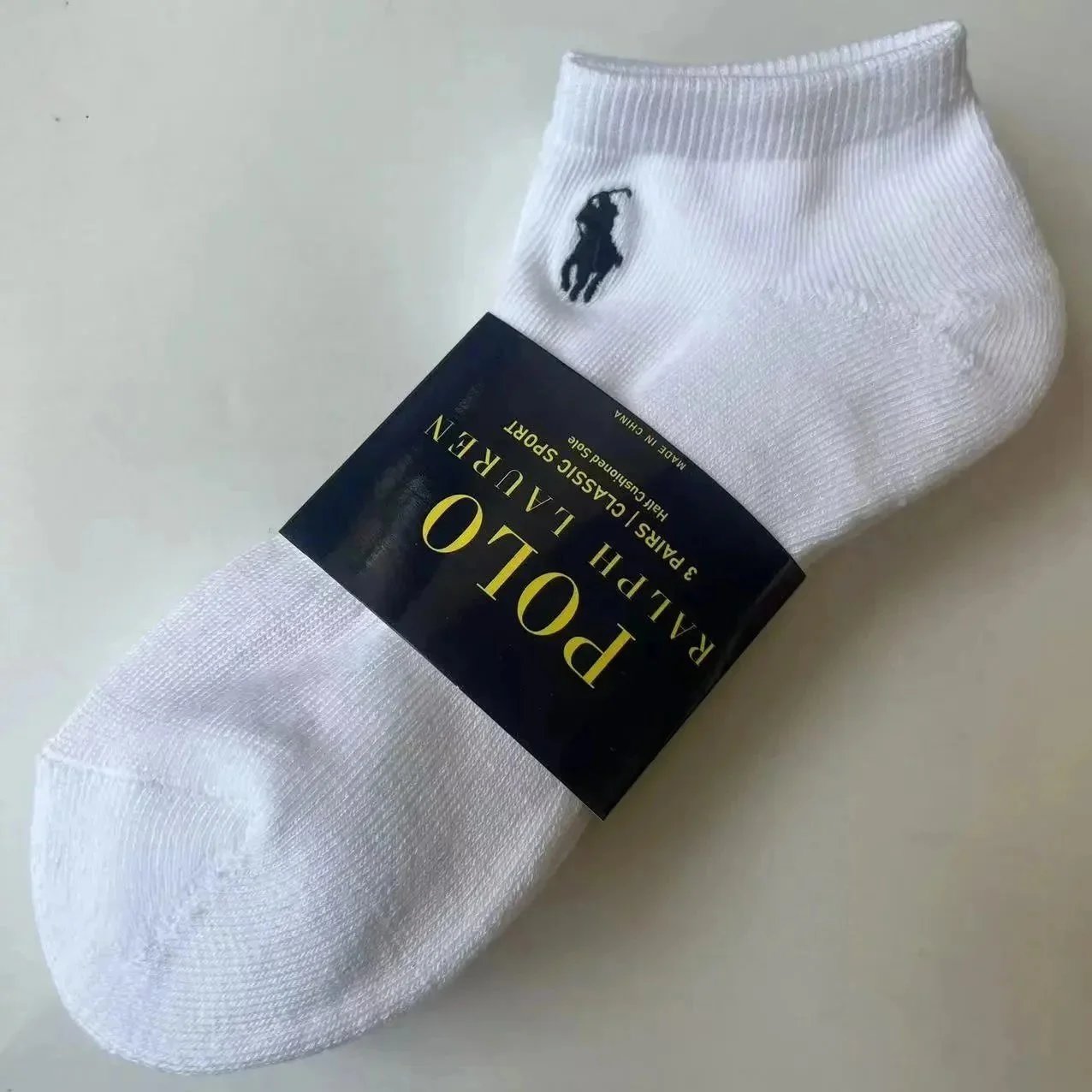 White Short-3 Pairs