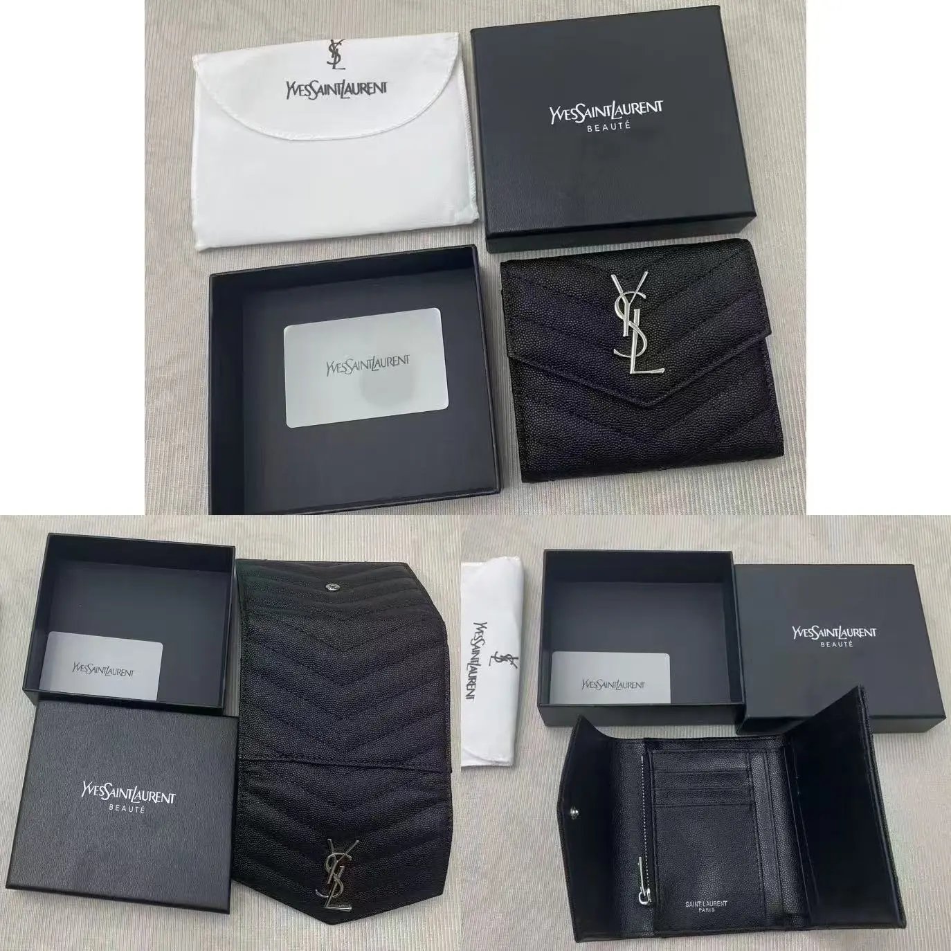YSL wallet （11cm*13cm）
