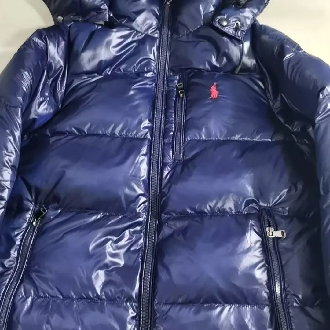 藏青色亮面