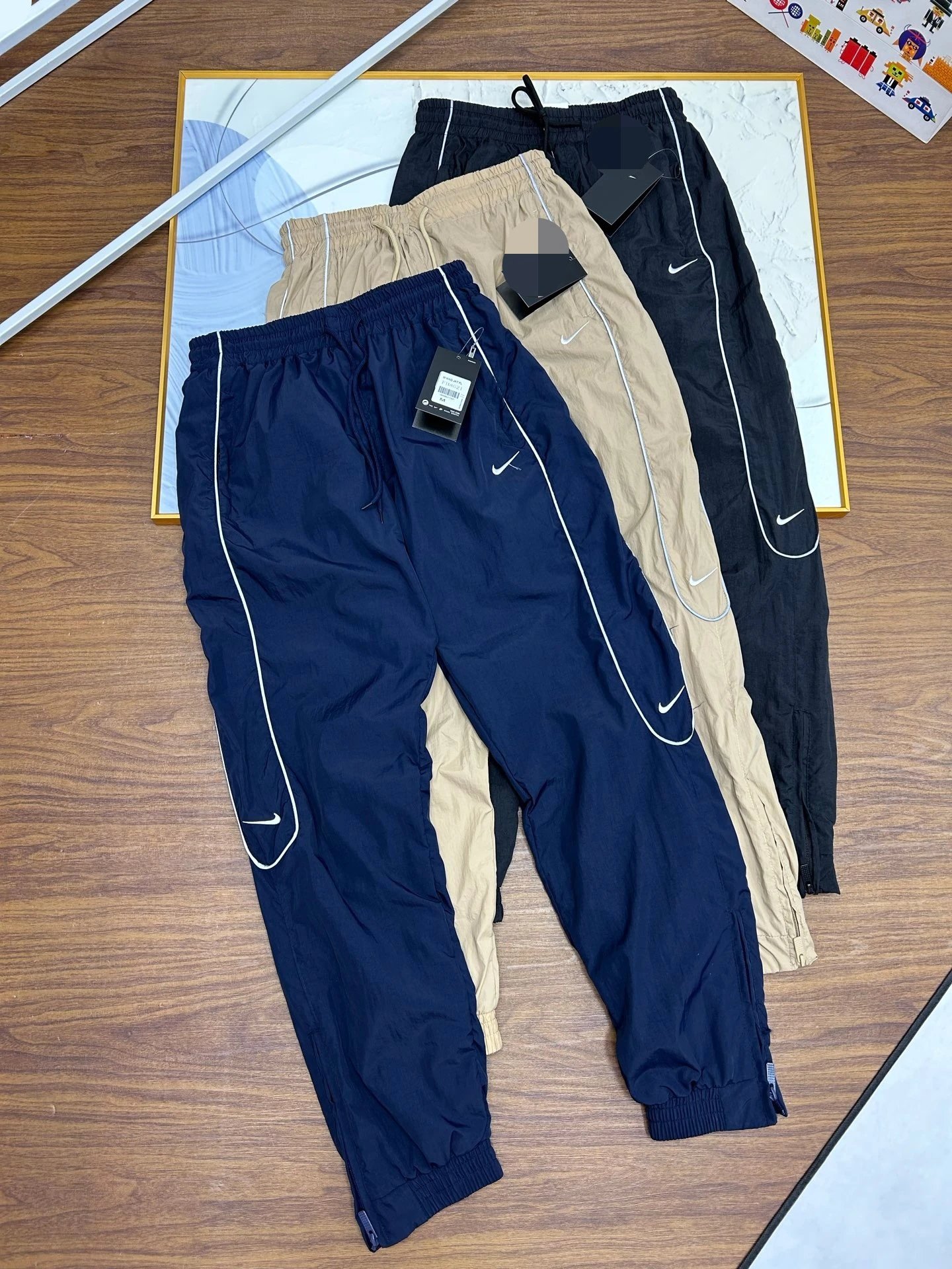 40反光条卡其色