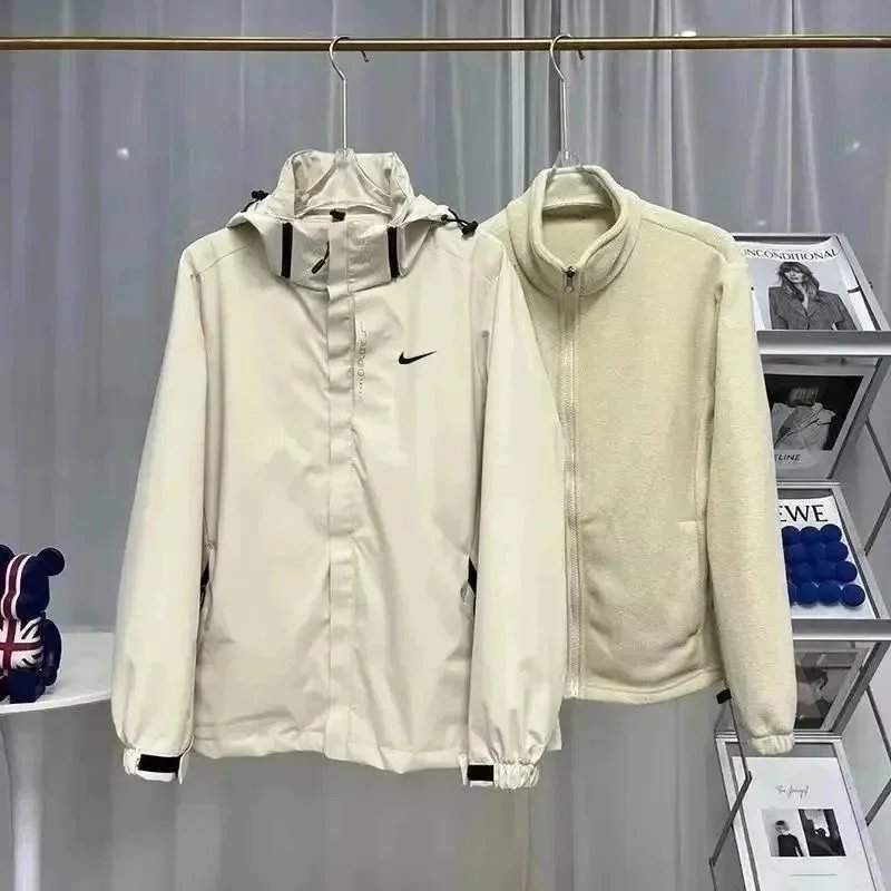 NK可拆卸连帽626三合一-白色
