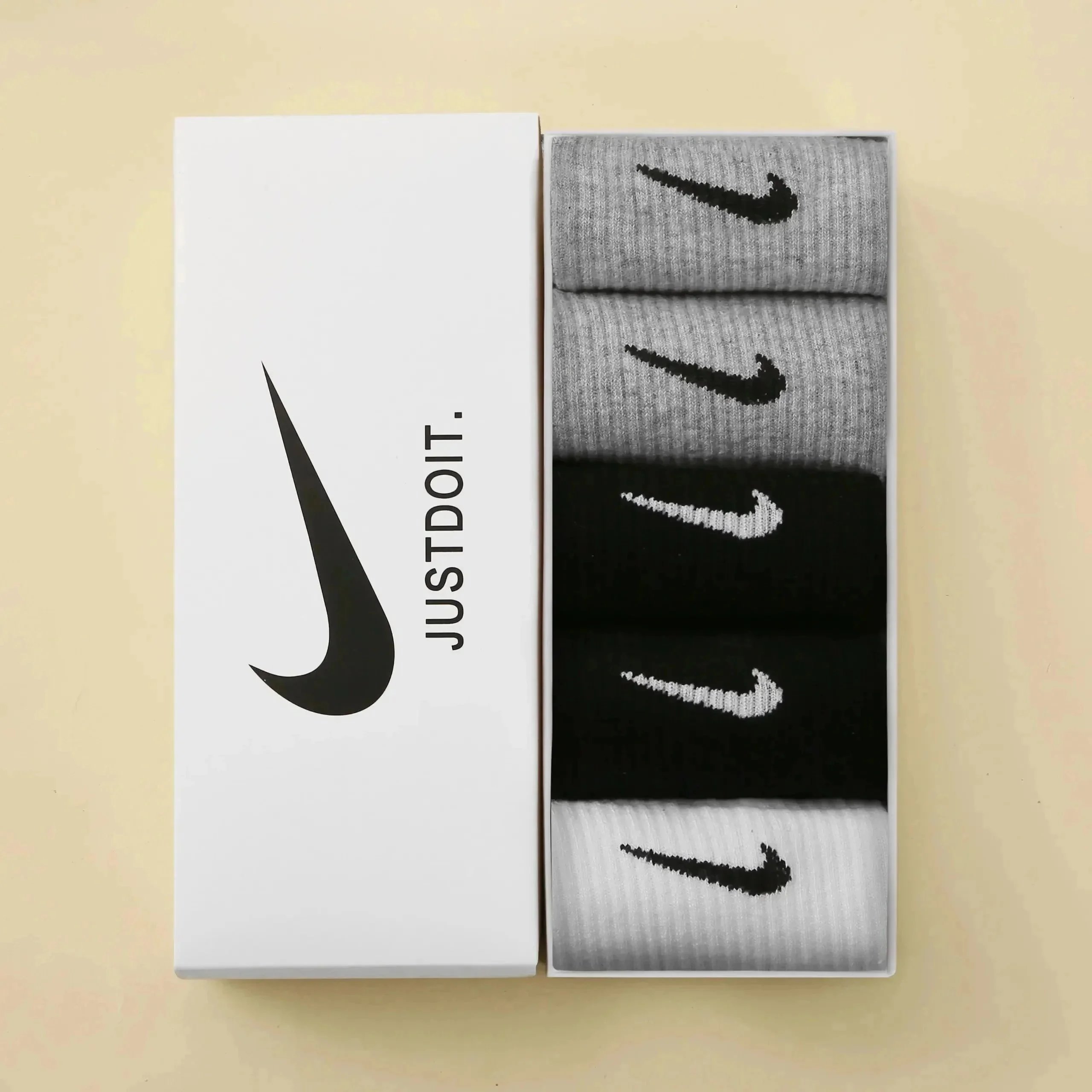 5pairs all black】