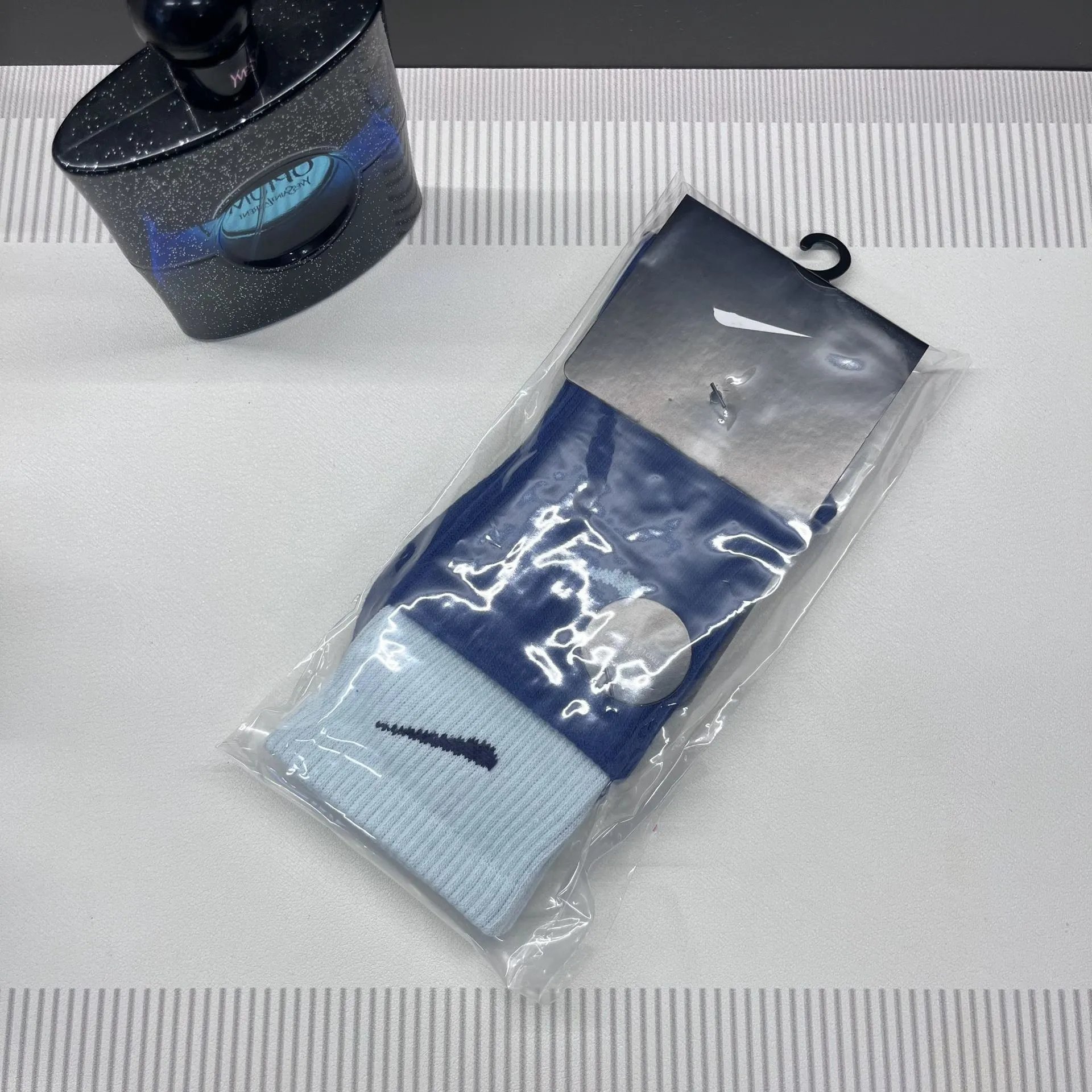 长筒双螺口宝蓝