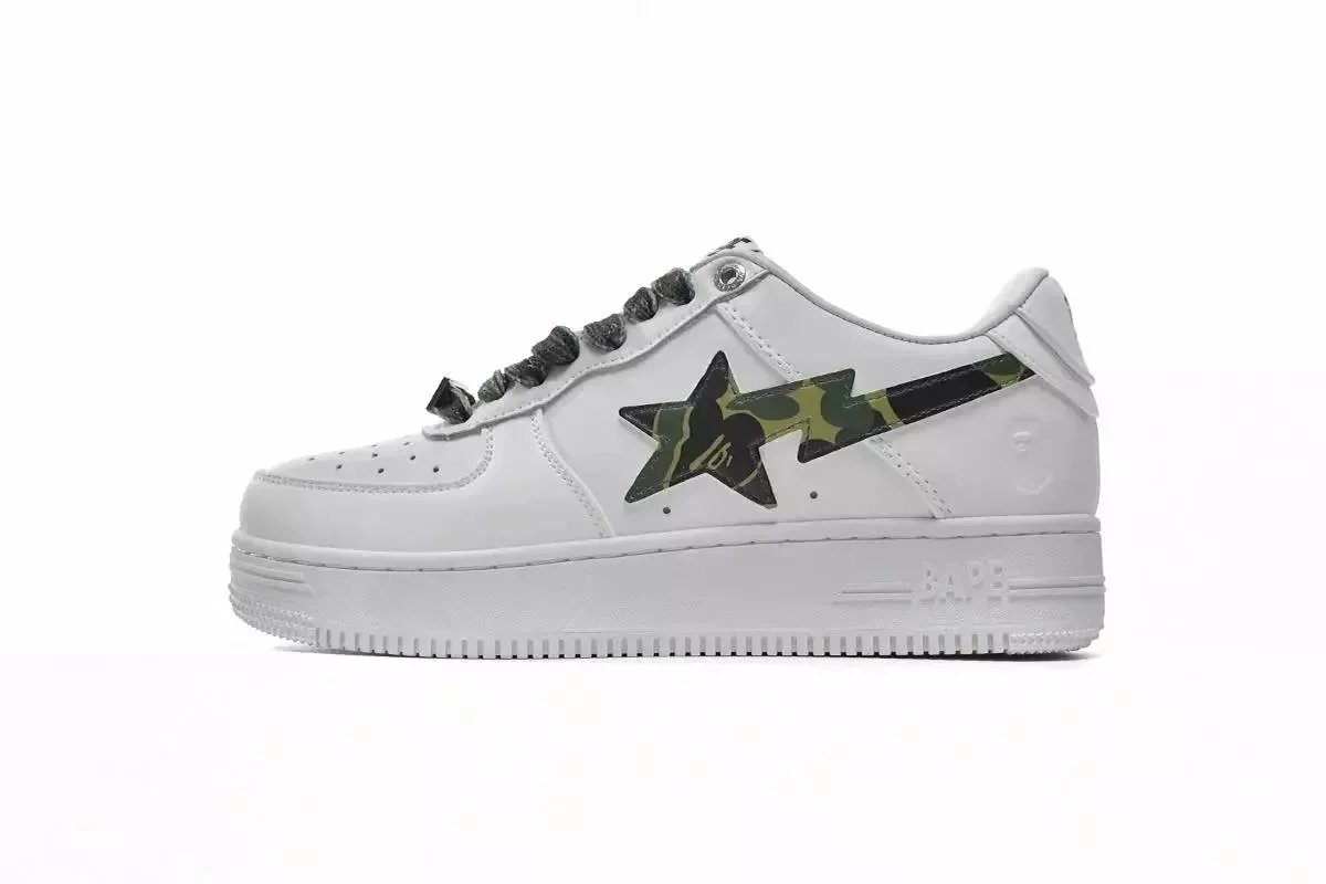 white green