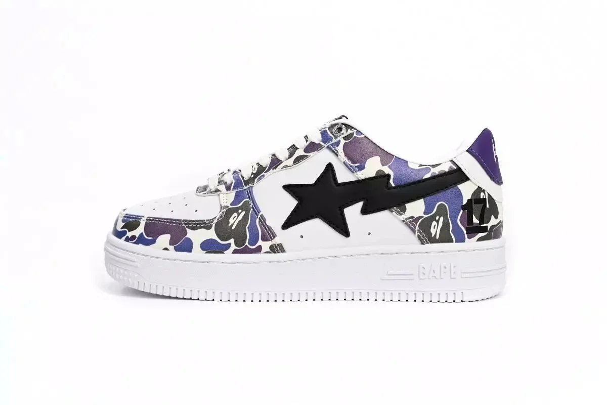 white purple