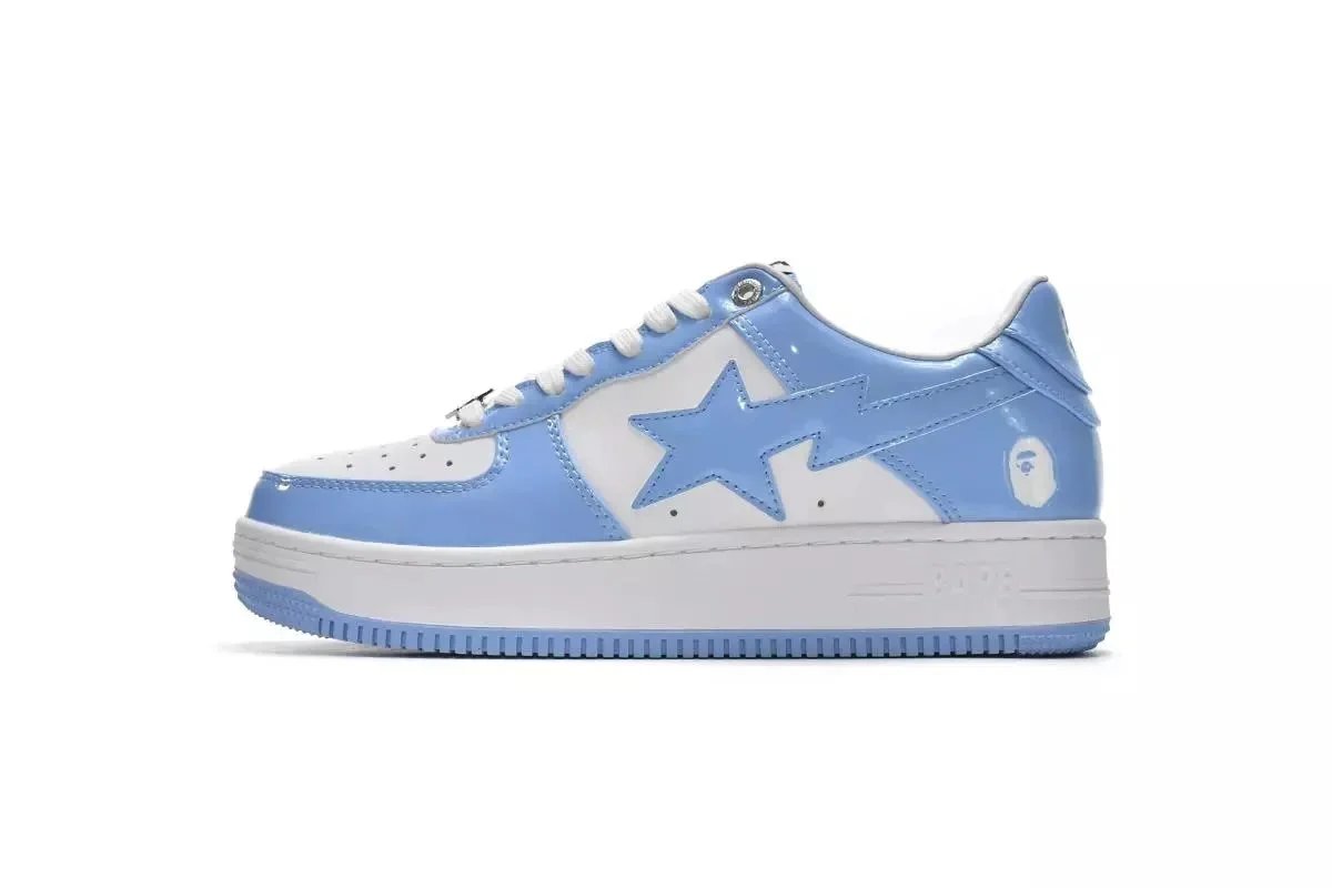 white blue
