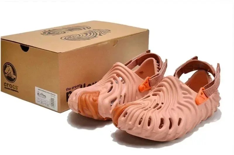 Crocs Polle-暗红