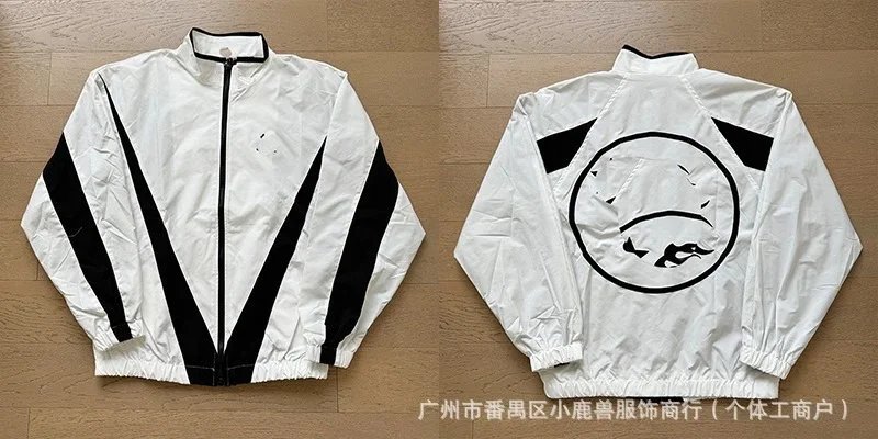 753白色风衣外套