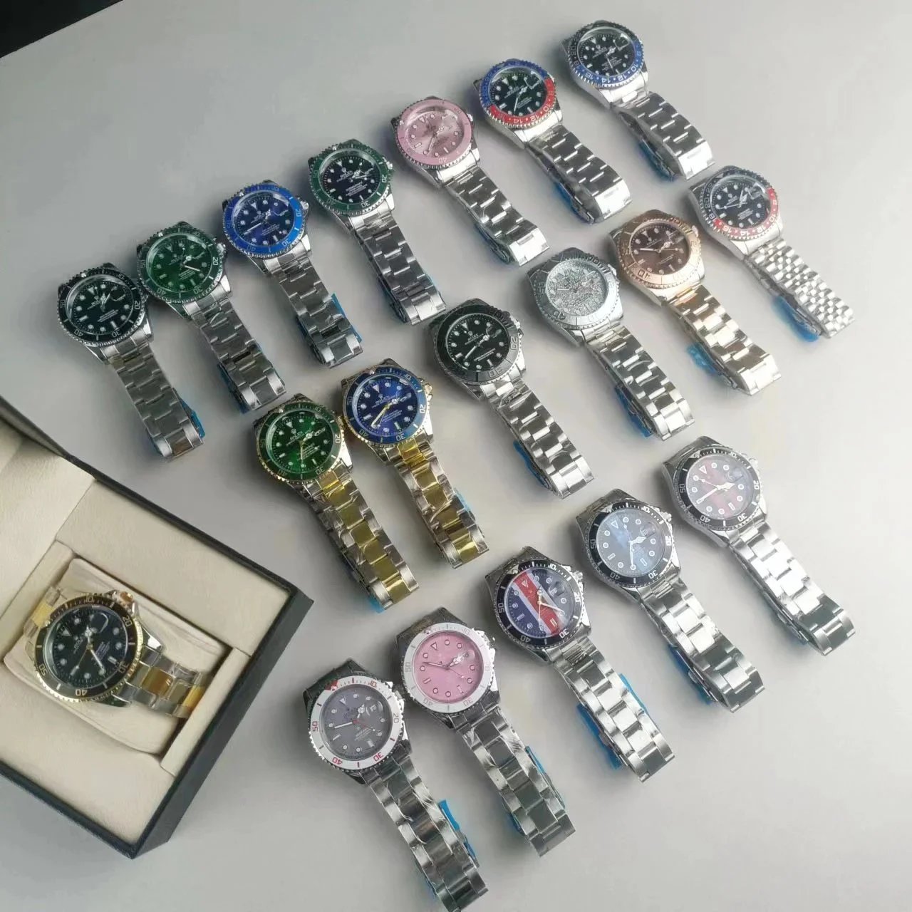 Luxury Stainless Steel Automatic Watches for Men and Women