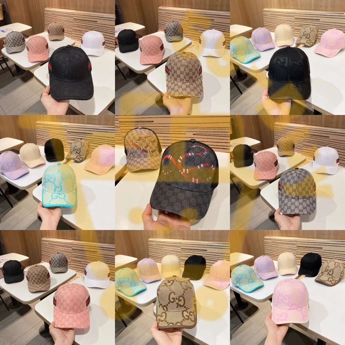 Gucci GG Logo Baseball Cap Fashion Streetwear Hat