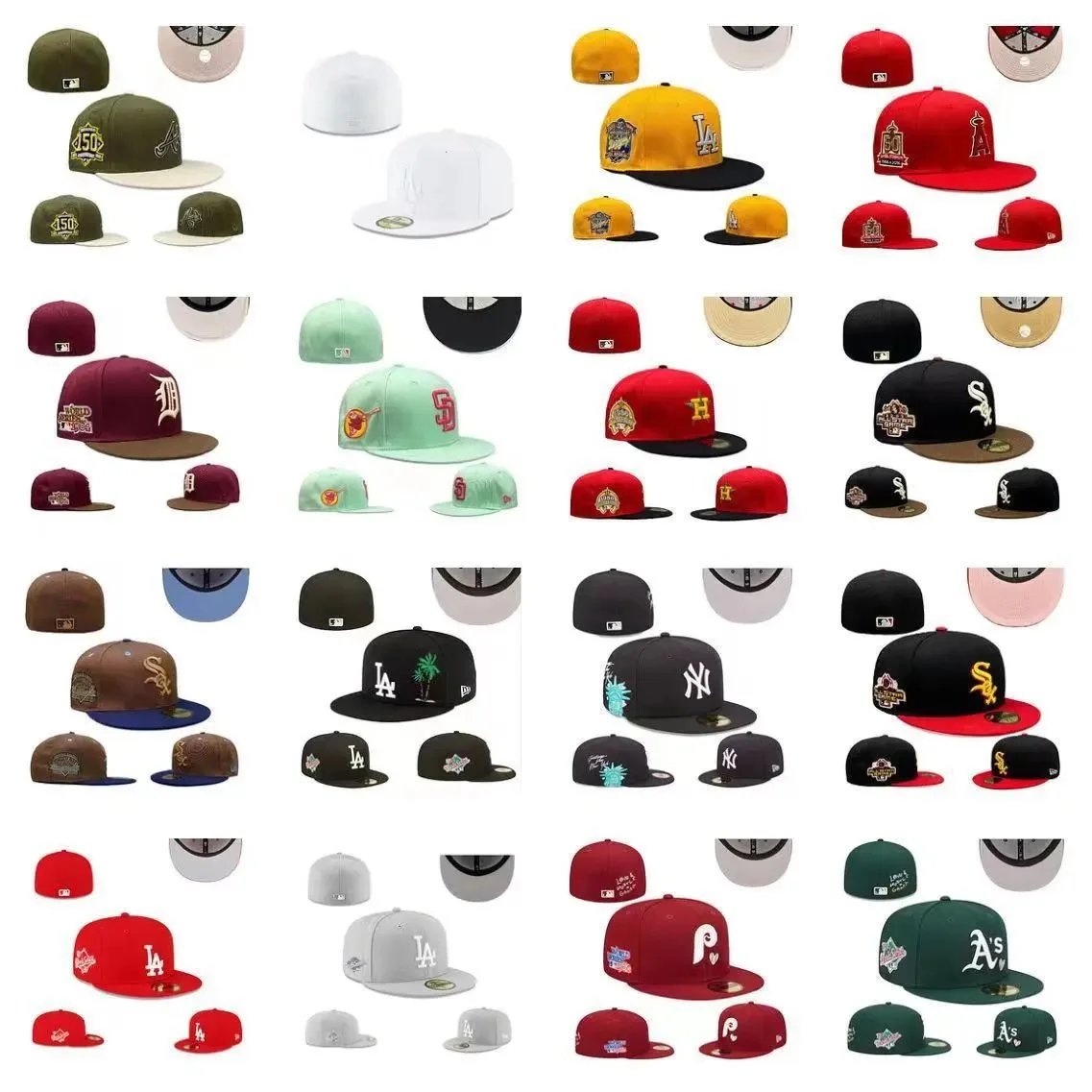 Official MLB Baseball Caps Collection - Authentic Team Hats