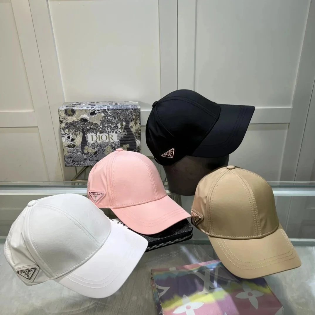 Prada Logo Baseball Cap for Men and Women