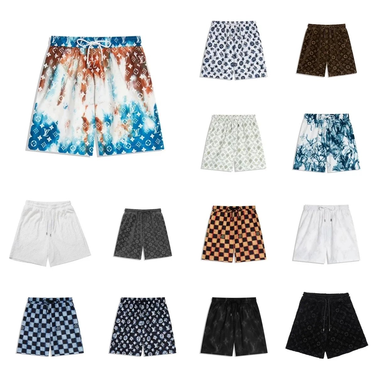 Louis Vuitton Men's Printed Swim Shorts Collection