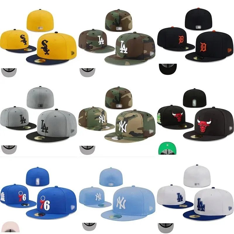 Official MLB Baseball Caps Snapback Hats for Men and Women