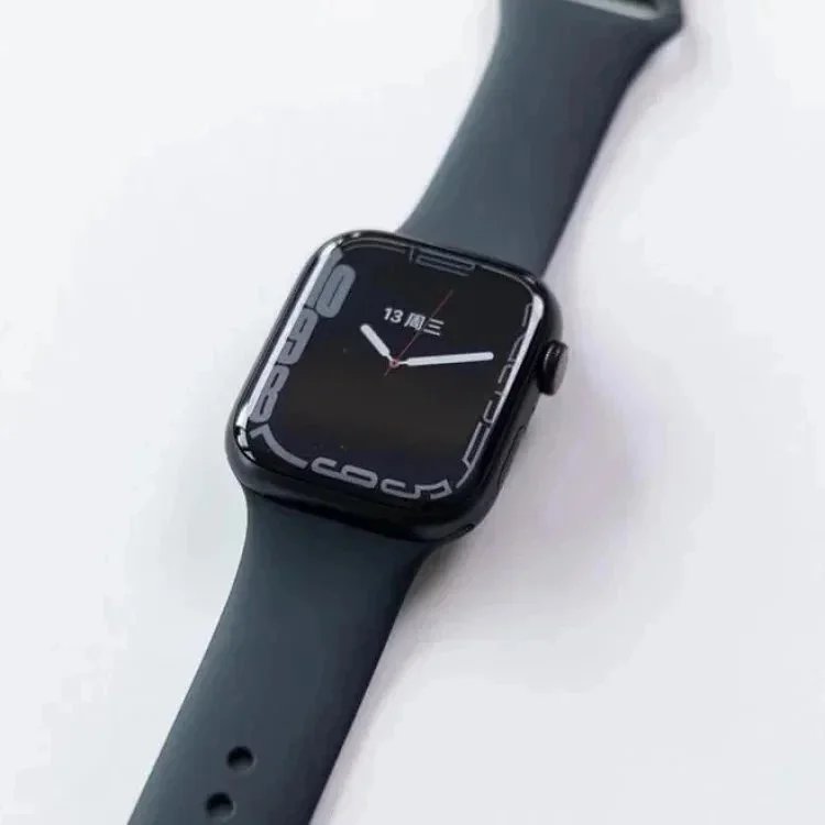 Apple Watch Series 8 Smartwatch with Black Sport Band