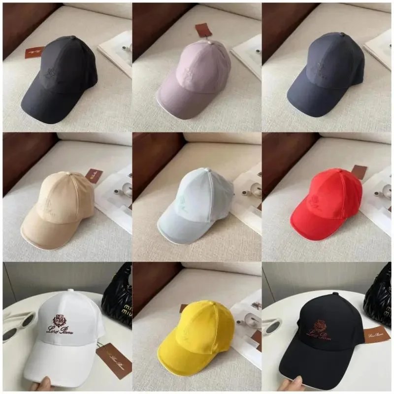 Loro Piana Embroidered Baseball Cap for Men and Women