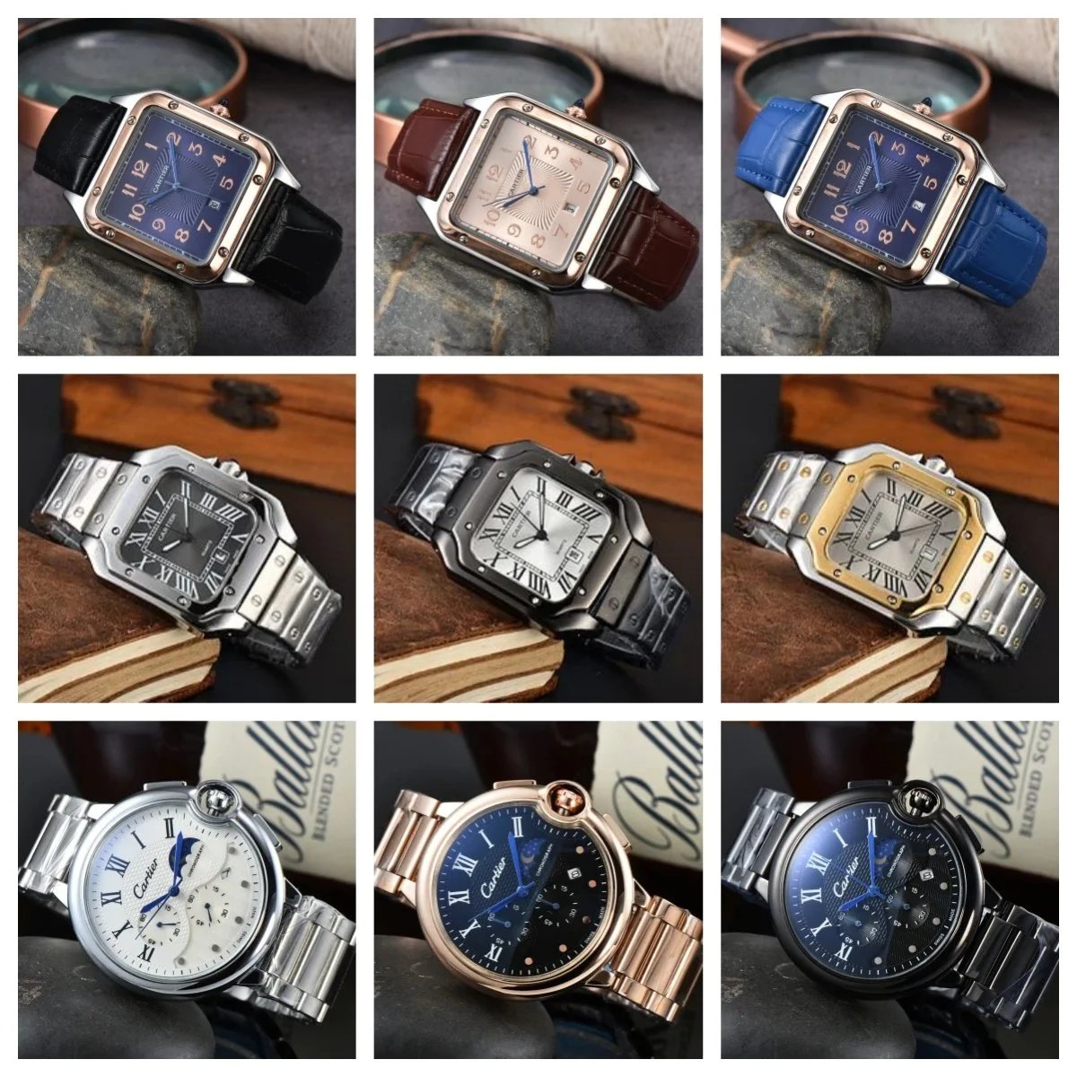 Cartier Watch Collection Luxury Men's Timepieces