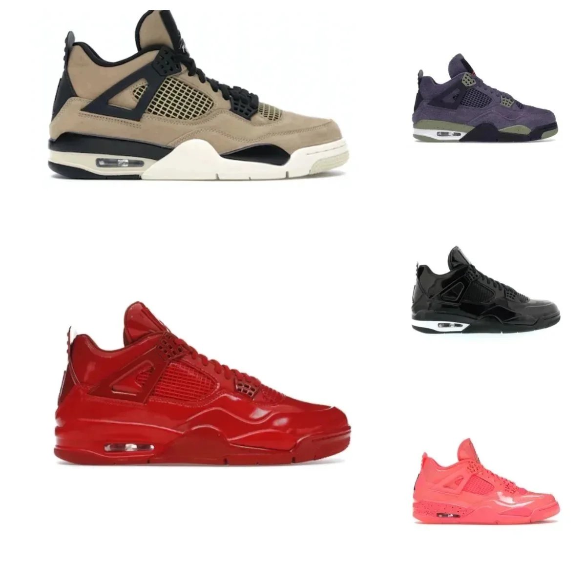 Air Jordan 4 Retro Shoes Men's Basketball Sneakers