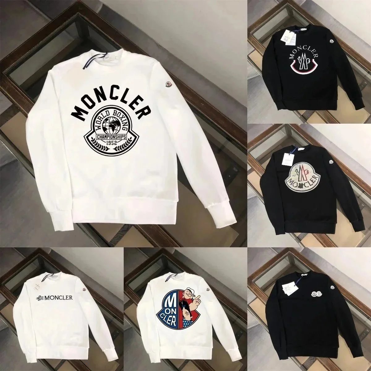 Moncler Sweatshirts for Men and Women - Premium Logo Design
