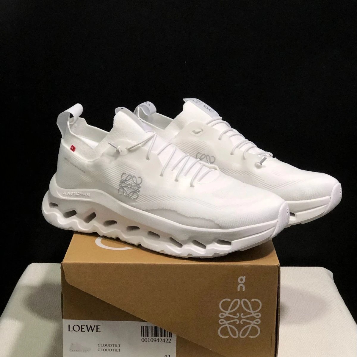 LOEWE CloudTilt White Sneakers for Men and Women