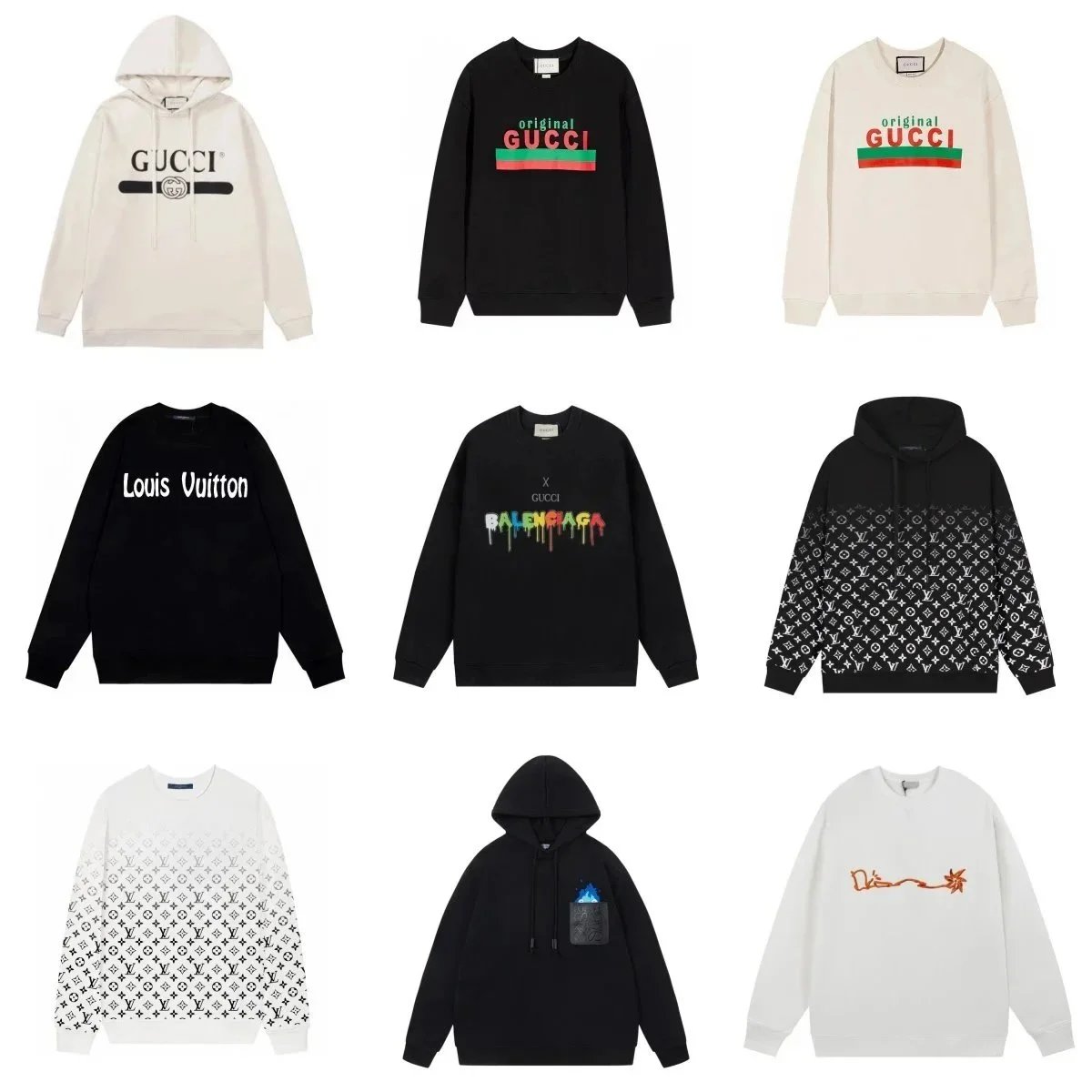 Gucci Original Logo Hoodie and Sweatshirt Collection
