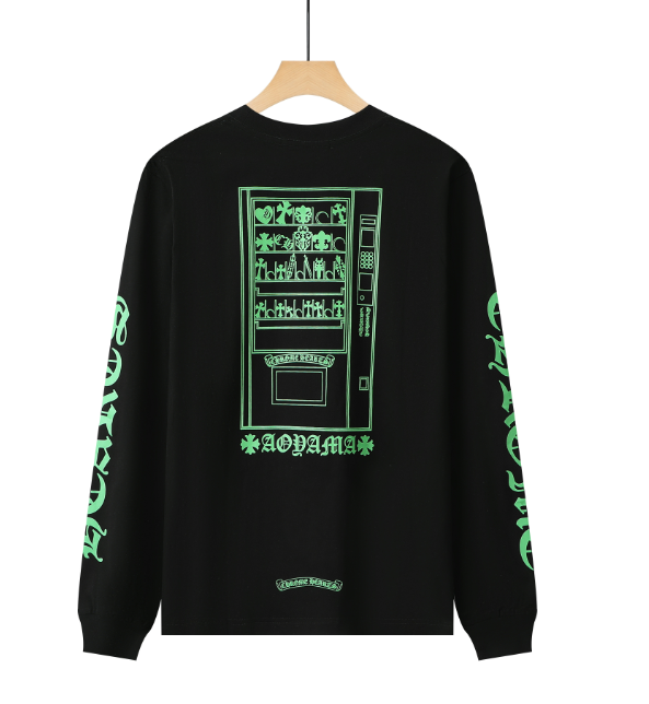 Glow-in-the-Dark Vending Machine Long Sleeve T-Shirt