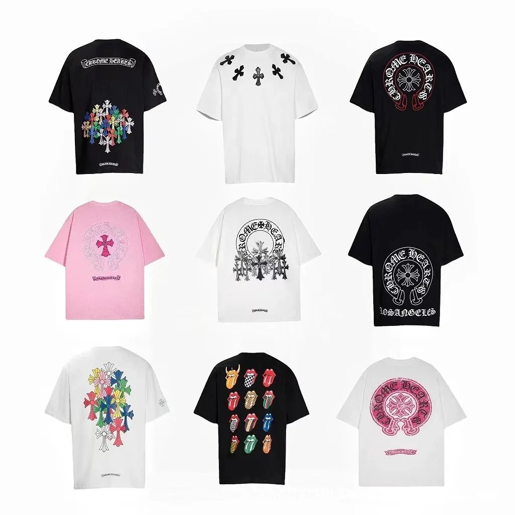OSANIC T-Shirts with Cross and Tongue Designs