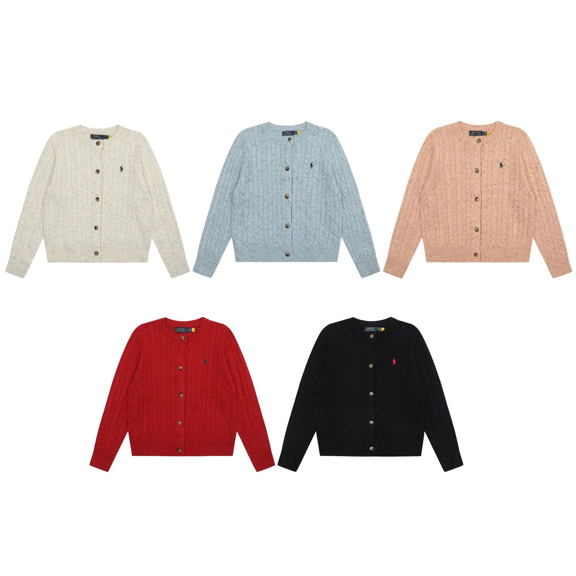 Classic Cable Knit Cardigan Sweater for Women