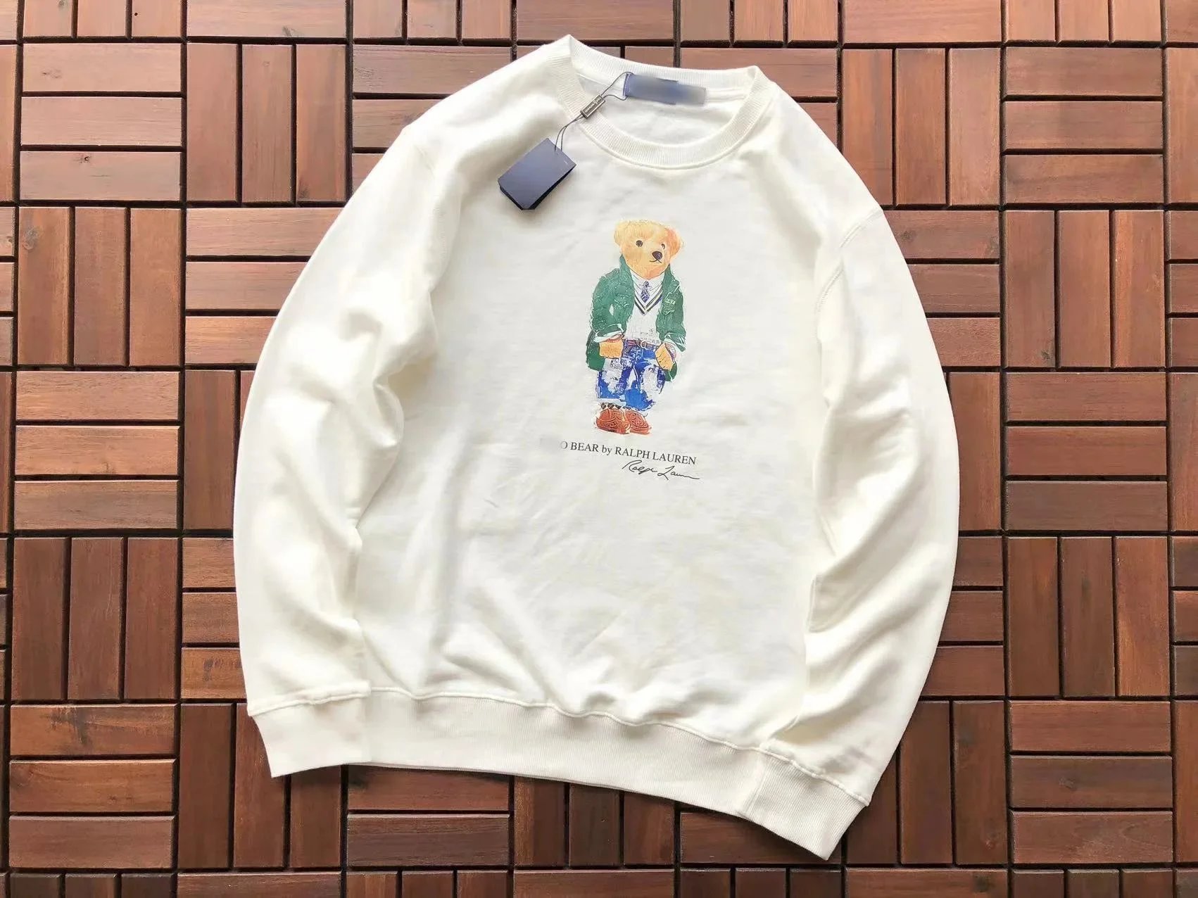 Polo Bear Crewneck Sweatshirt by Ralph Lauren