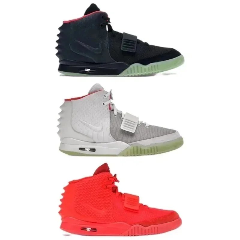Nike Air Yeezy 2 High Top Sneakers Men's Basketball Shoes