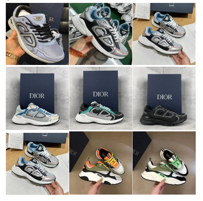 Dior Men's Sneakers Fashion Sport Shoes