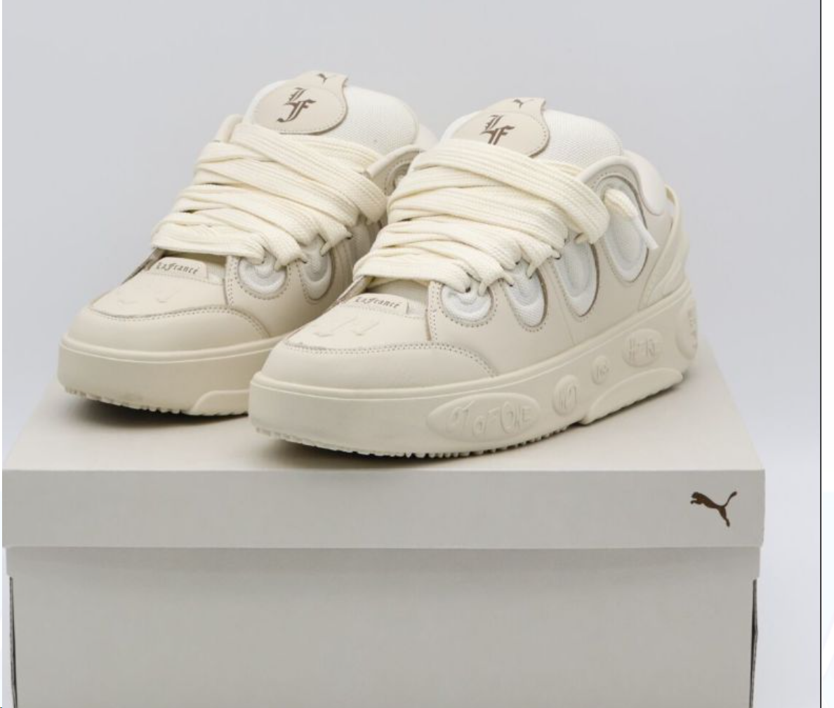 Puma x Y-3 White Sneakers Collaboration Limited Edition