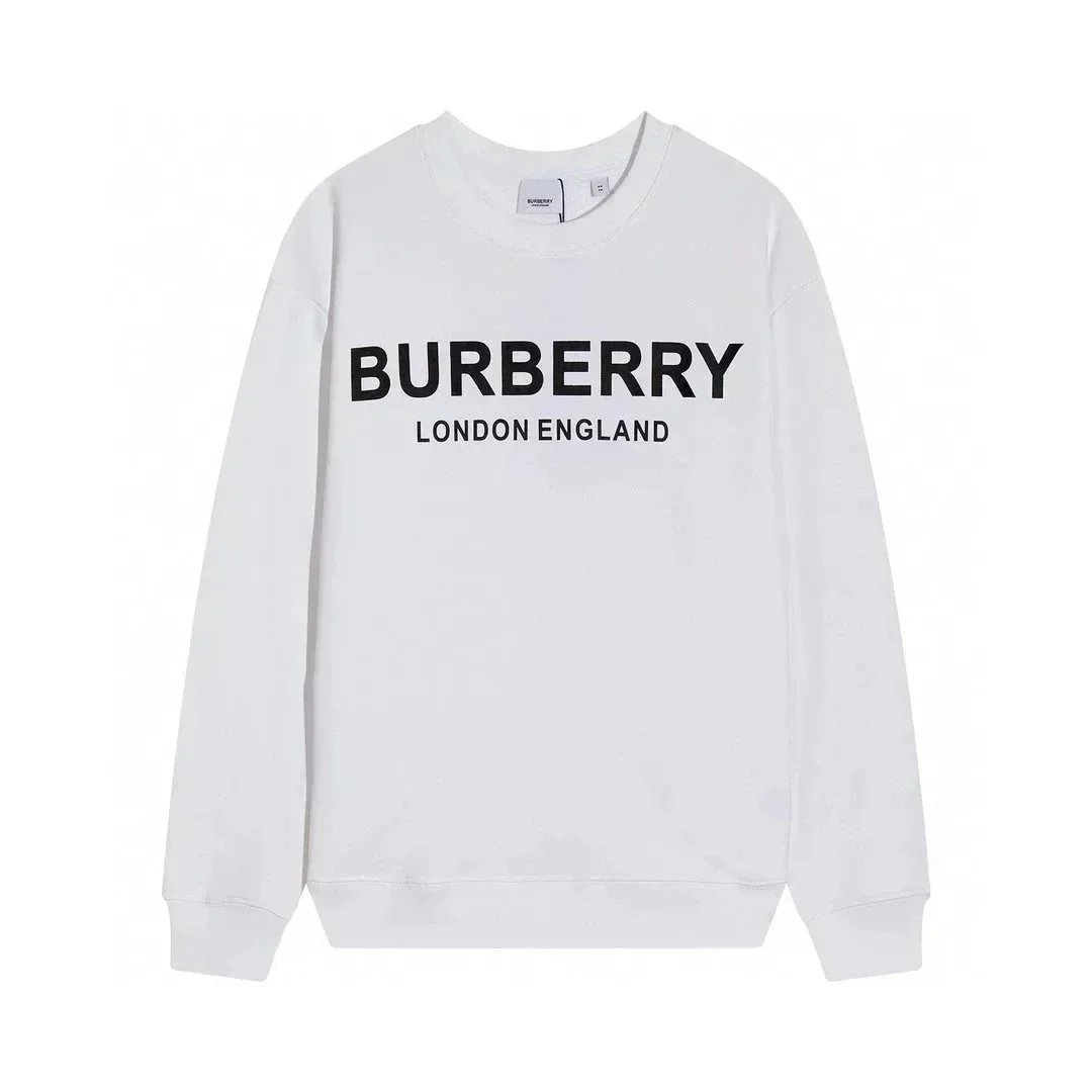 Burberry London England Logo Sweatshirt White