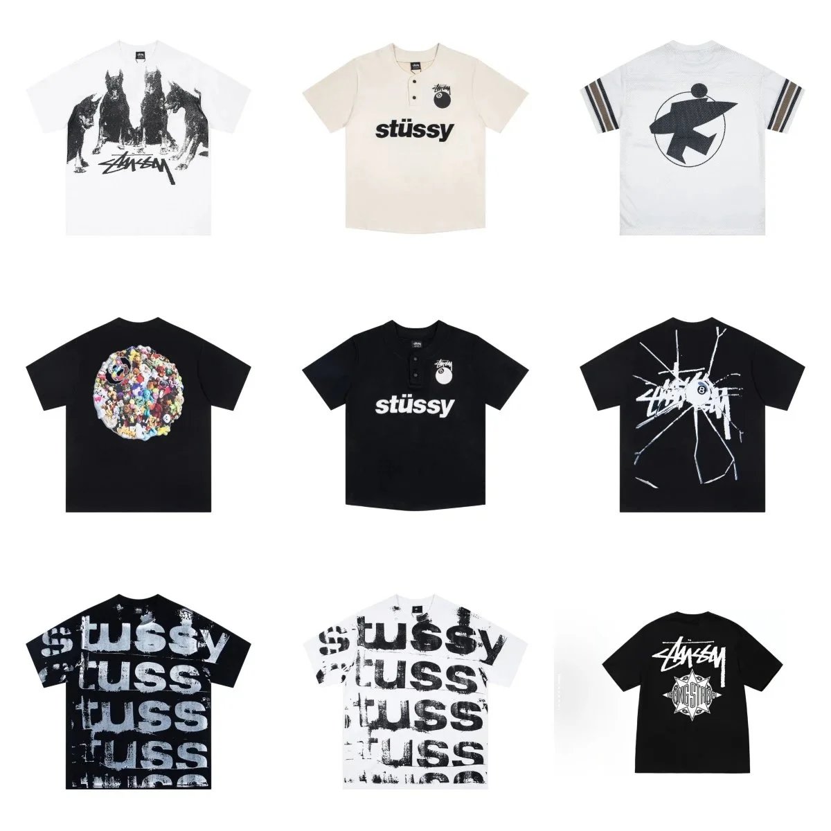 Stussy T-Shirts Collection - Streetwear Fashion for Men