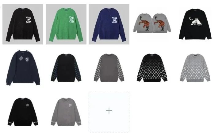 Louis Vuitton Monogram Sweaters for Men and Women