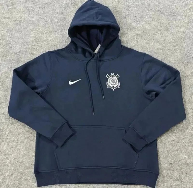 Nike Corinthians Navy Blue Hoodie Sweatshirt