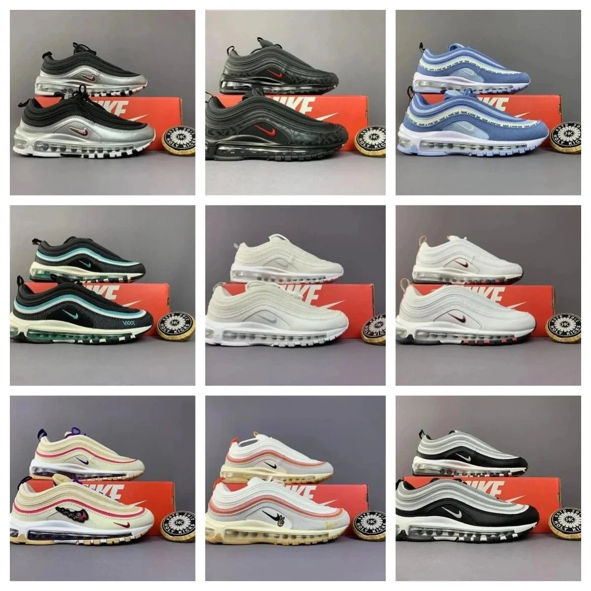 Nike Air Max 97 Sneakers Men Women Running Shoes Fashion Sport Trainers