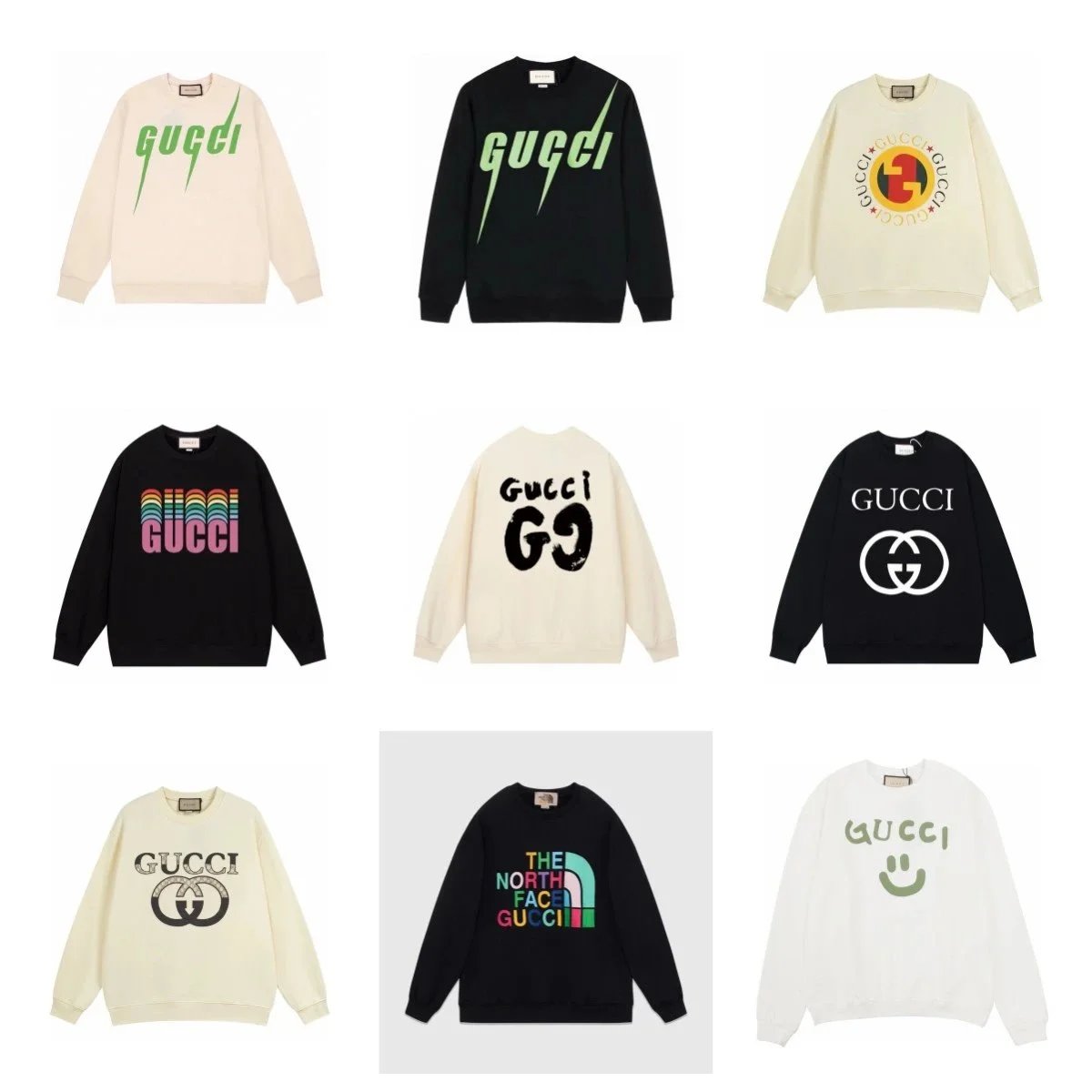 Gucci Logo Sweatshirts for Men and Women - Premium Fashion Sweaters