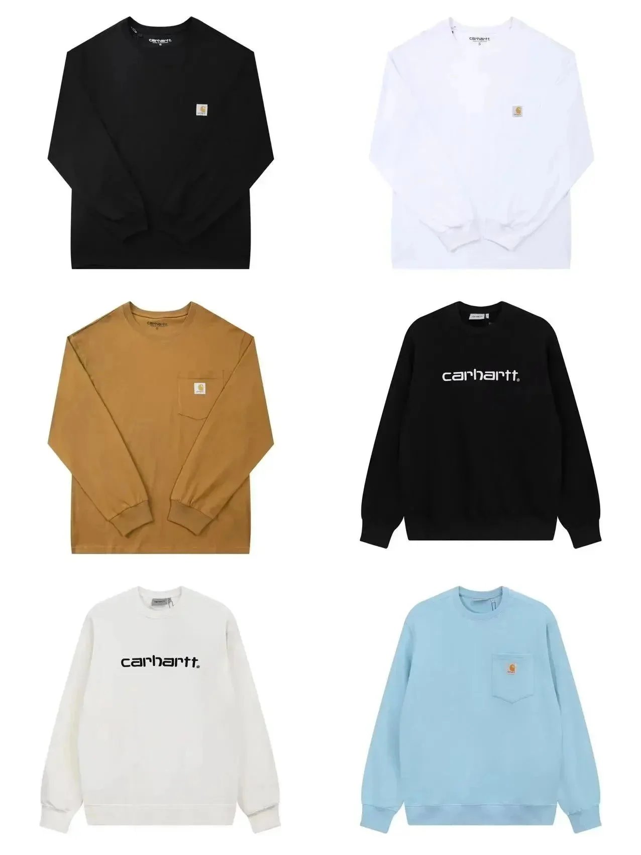 Carhartt Long Sleeve Sweatshirts for Men and Women