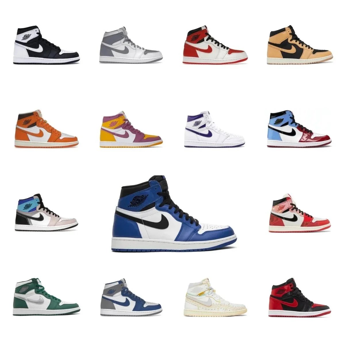 Air Jordan 1 High OG Sneakers Men's Basketball Shoes